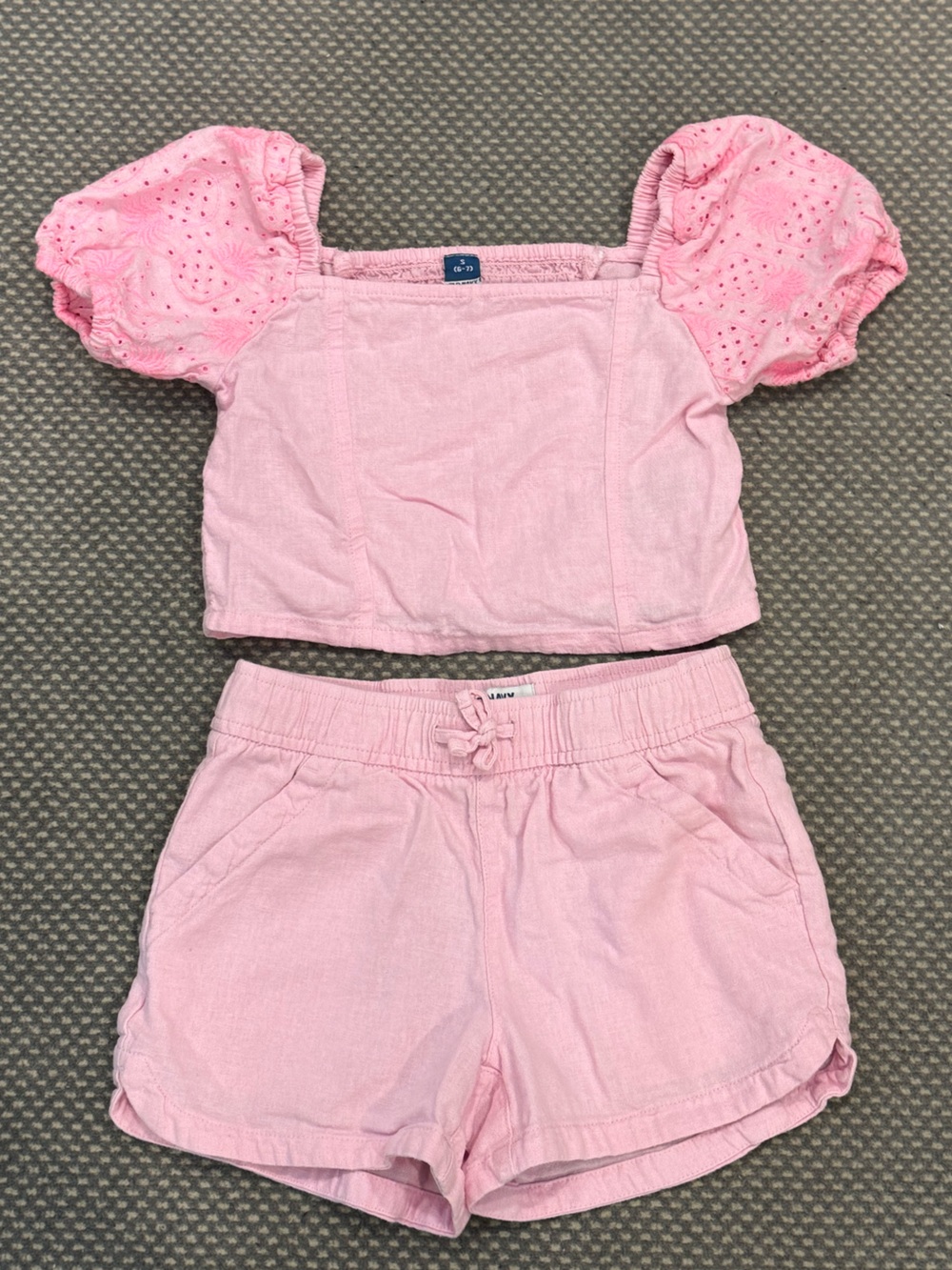 Old Navy Light Pink Two-Piece Set